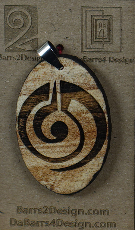 Wooden Pendant - 151