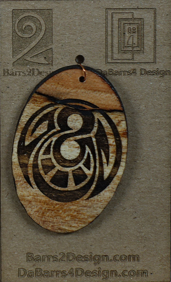 Wooden Pendant - 160-2