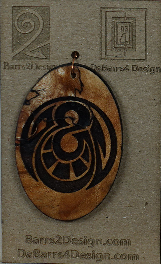 Wooden Pendant - 160-3