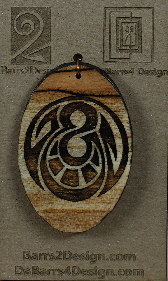 Wooden Pendant - 160-4