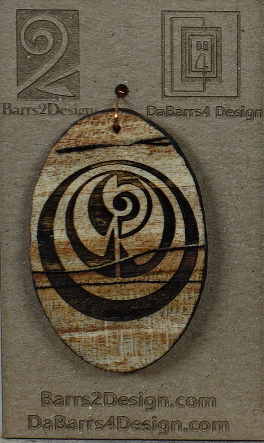 Wooden Pendant - 163