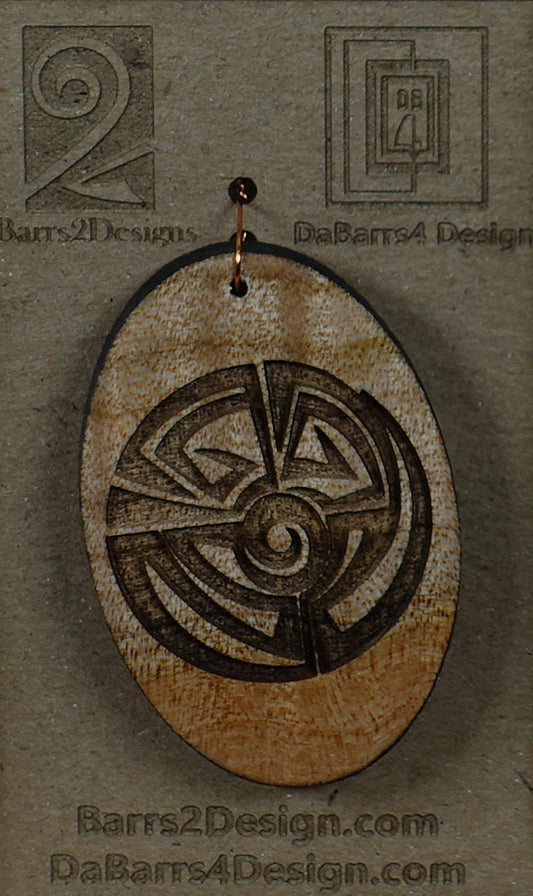 Wooden Pendant - 167