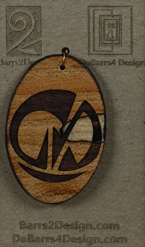 Wooden Pendant - 152-1