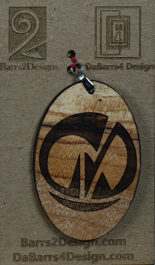 Wooden Pendant - 152-2