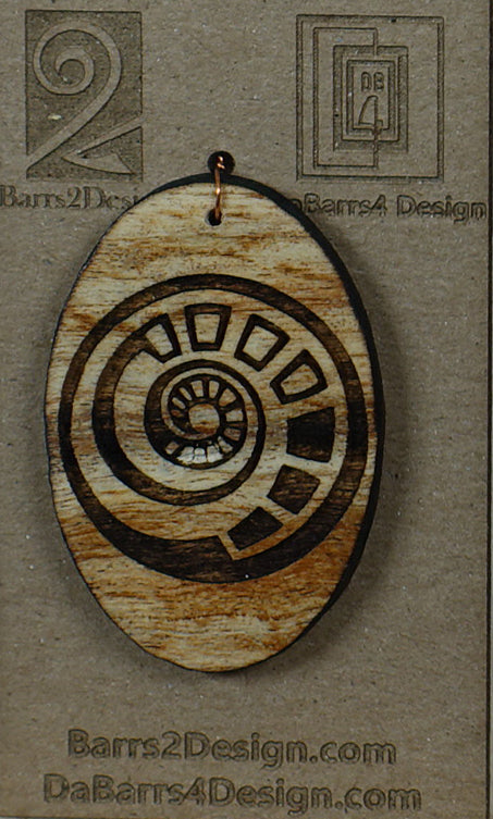 Wooden Pendant - 153