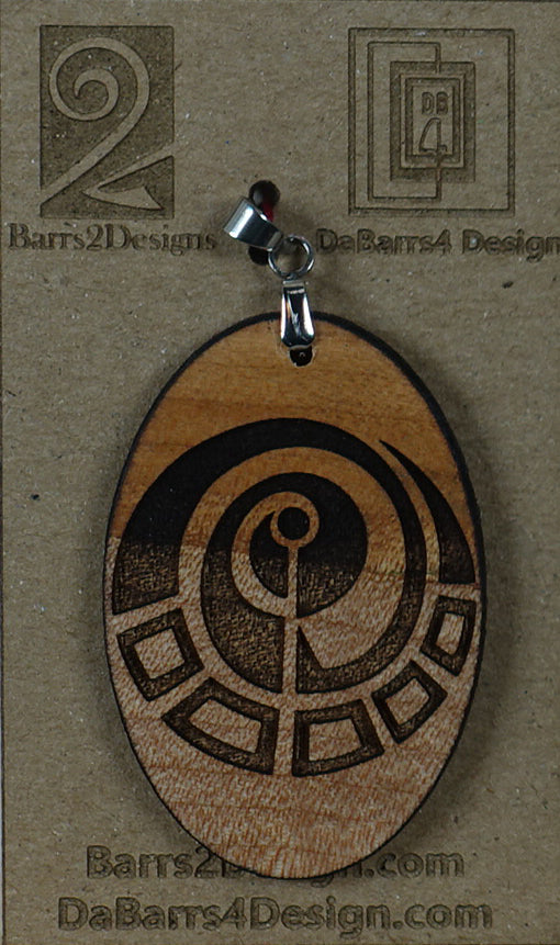 Wooden Pendant - 155