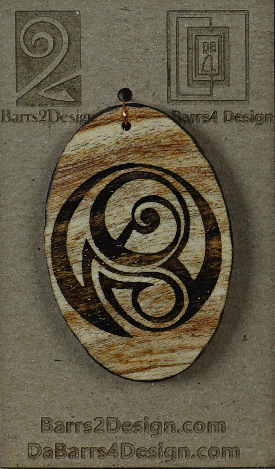 Wooden Pendant - 156