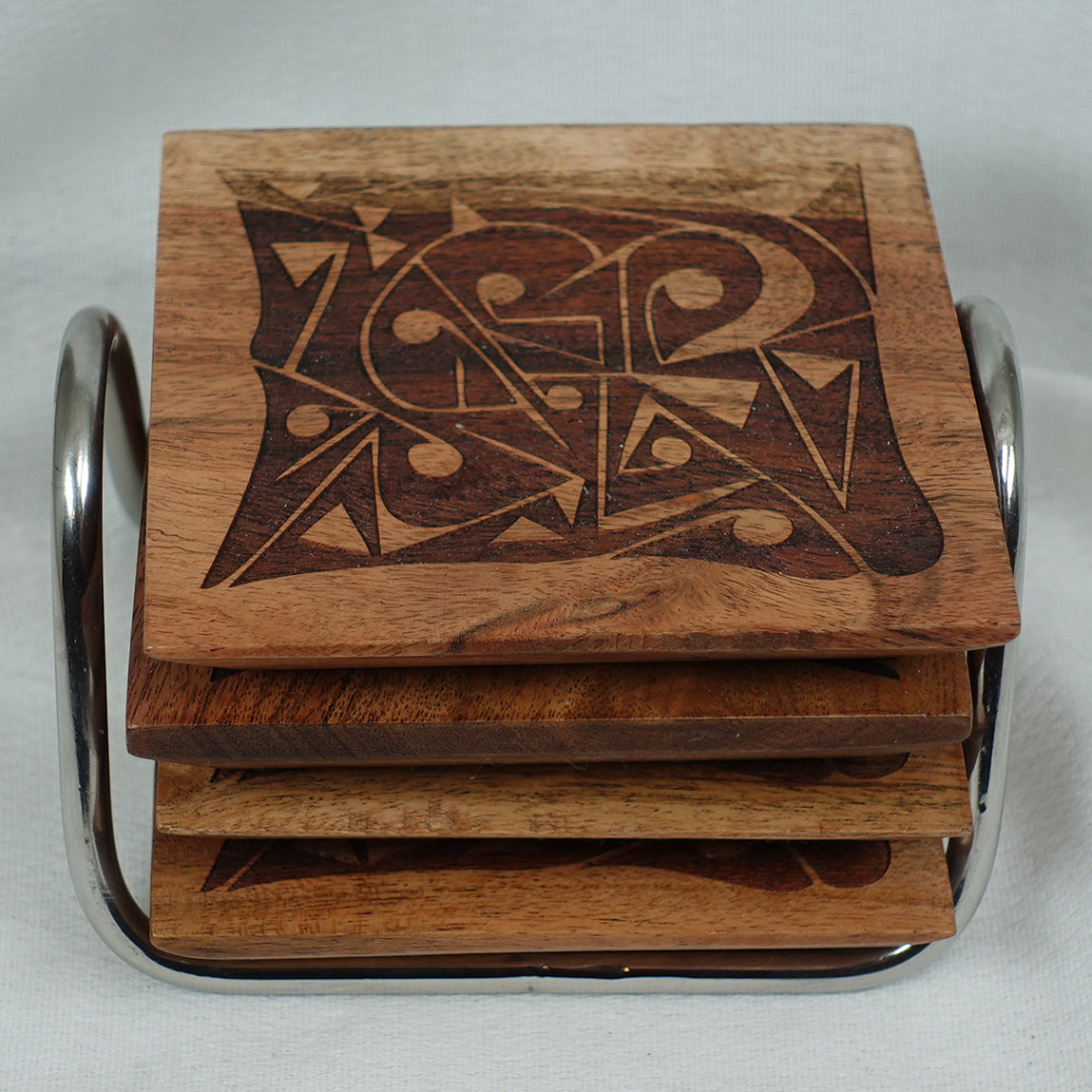 Coaster Set, Qty of , Cstr-12_Set-1