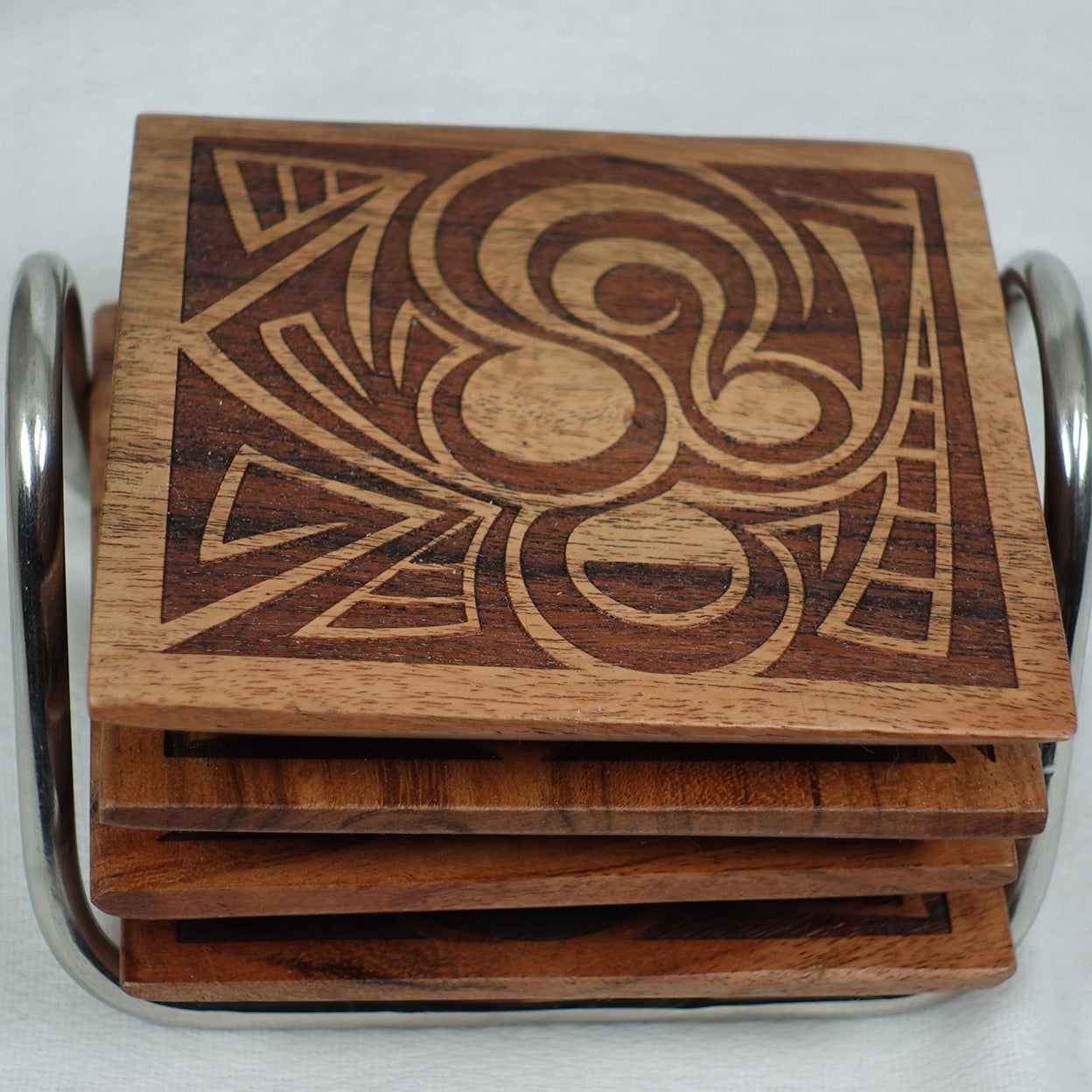 Coaster Set, Qty of 4, Cstr-14_Set-1