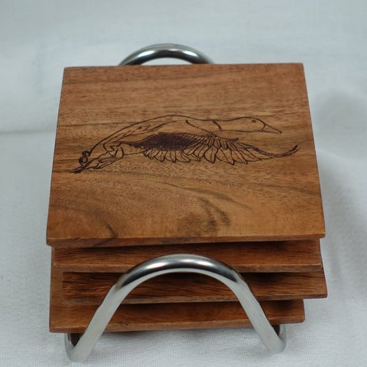 Coaster Set, Qty of 4, Cstr-15_Set-1
