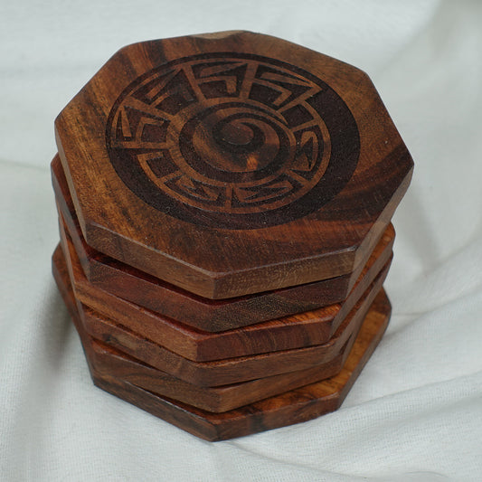Coaster Set, Qty of 6, Cstr-4_Set-1