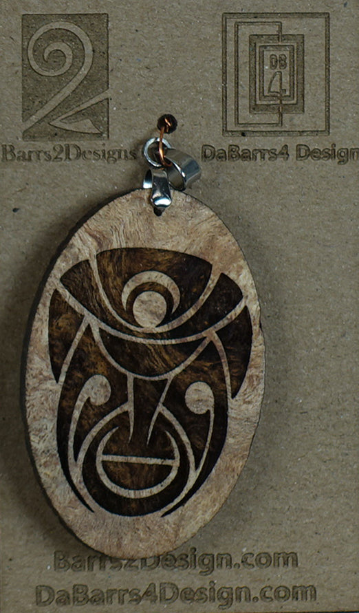 Wooden Pendant - 181-2