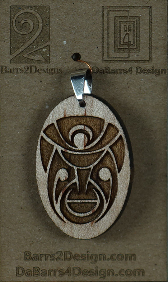 Wooden Pendant - 181-3