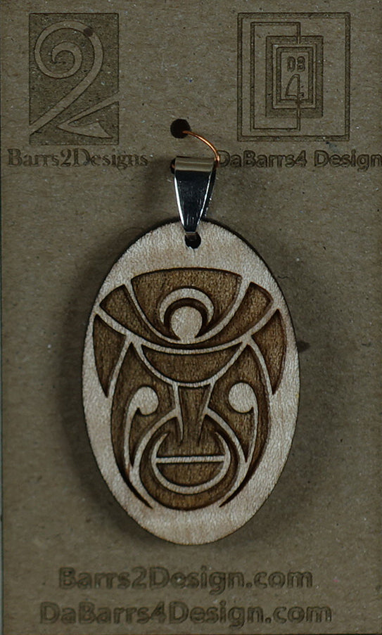 Wooden Pendant - 181-4