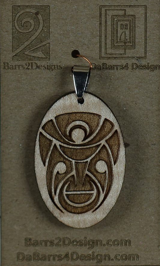 Wooden Pendant - 181-4