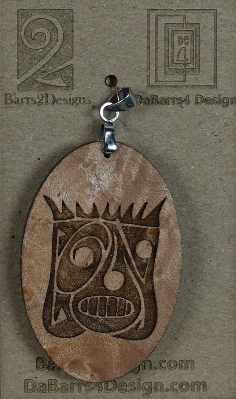 Wooden Pendant - 175-3