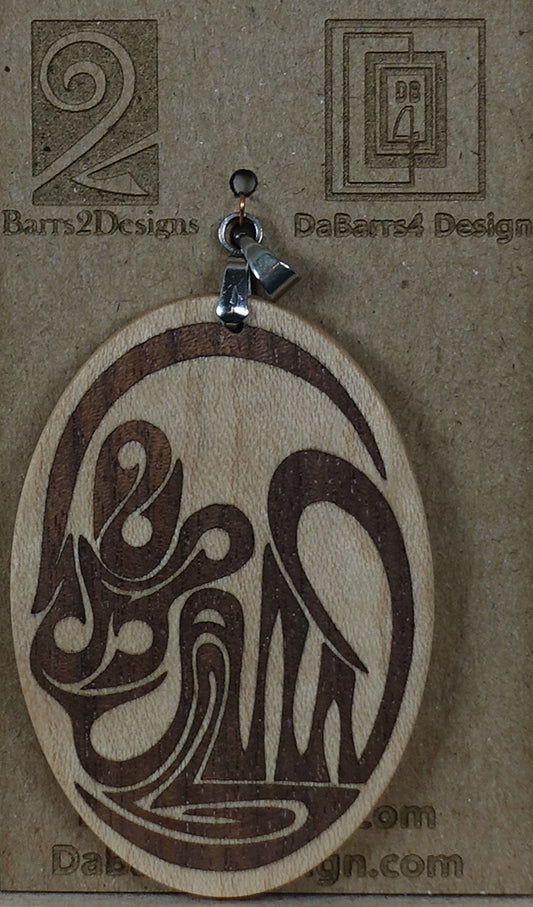 Wooden Pendant - 94