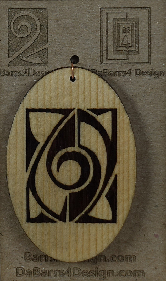 Wooden Pendant - 95