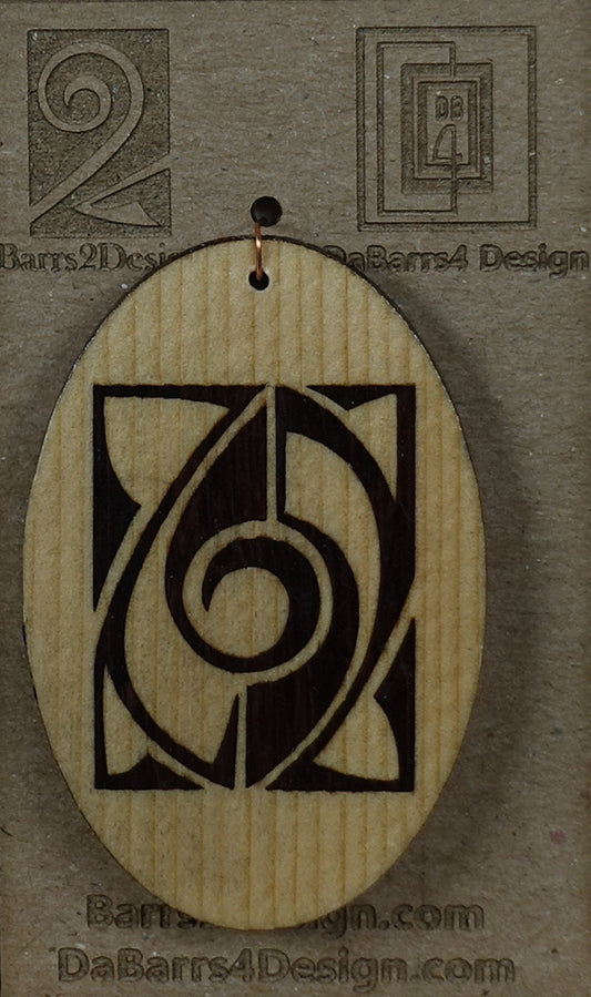Wooden Pendant - 95