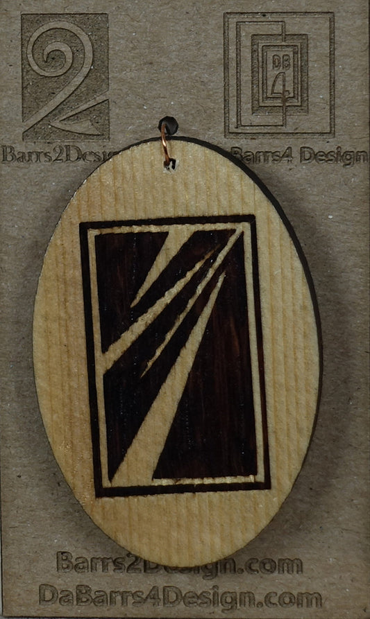 Wooden Pendant - 96