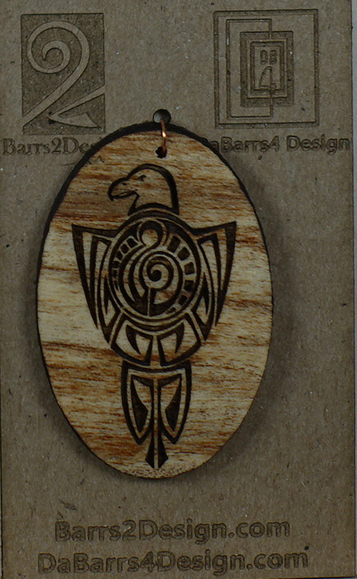 Wooden Pendant - 80-2