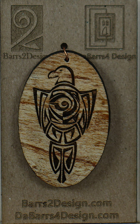 Wooden Pendant - 81-1