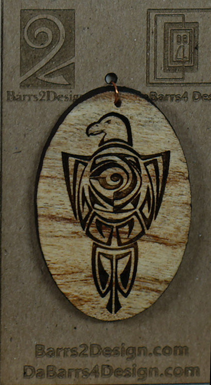 Wooden Pendant - 81-3