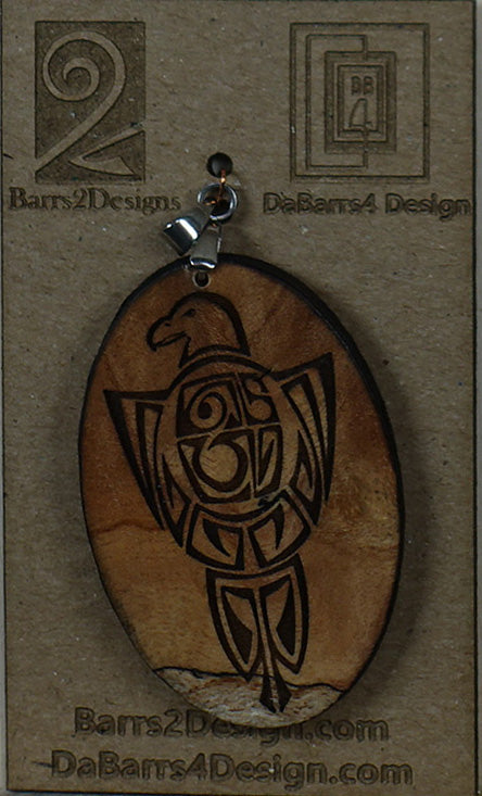 Wooden Pendant - 82-1