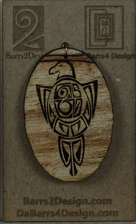 Wooden Pendant - 82-2