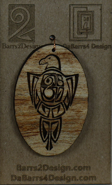 Wooden Pendant - 82-3