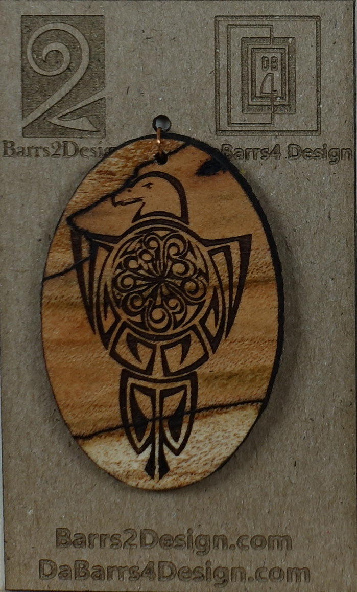 Wooden Pendant - 83