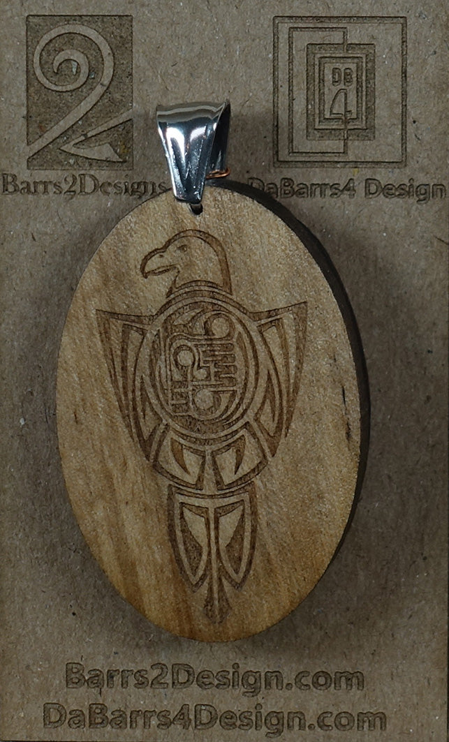 Wooden Pendant - 84