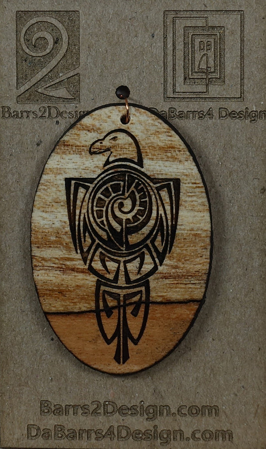 Wooden Pendant - 86