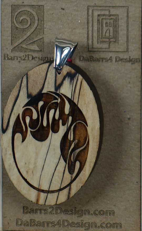 Wooden Pendant - 142