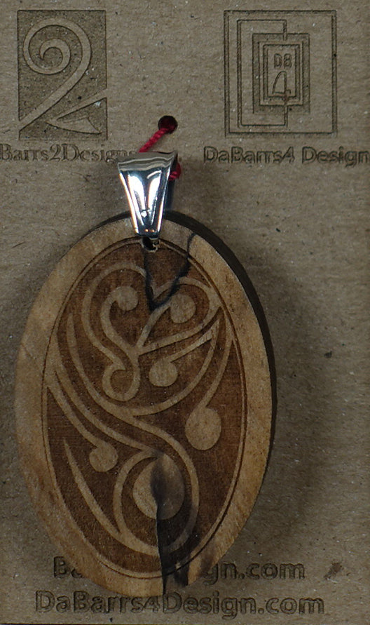 Wooden Pendant - 145