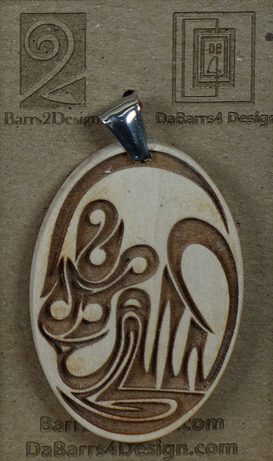 Wooden Pendant - 150-2