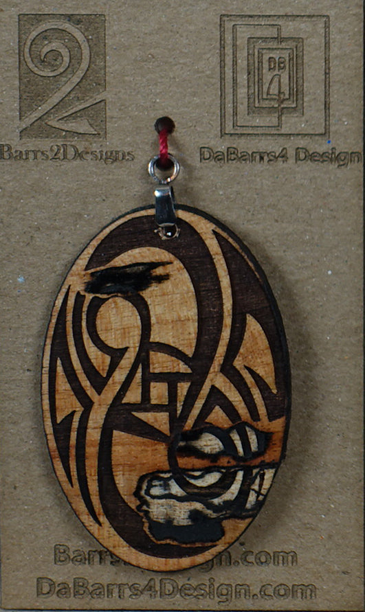 Wooden Pendant - 136-3
