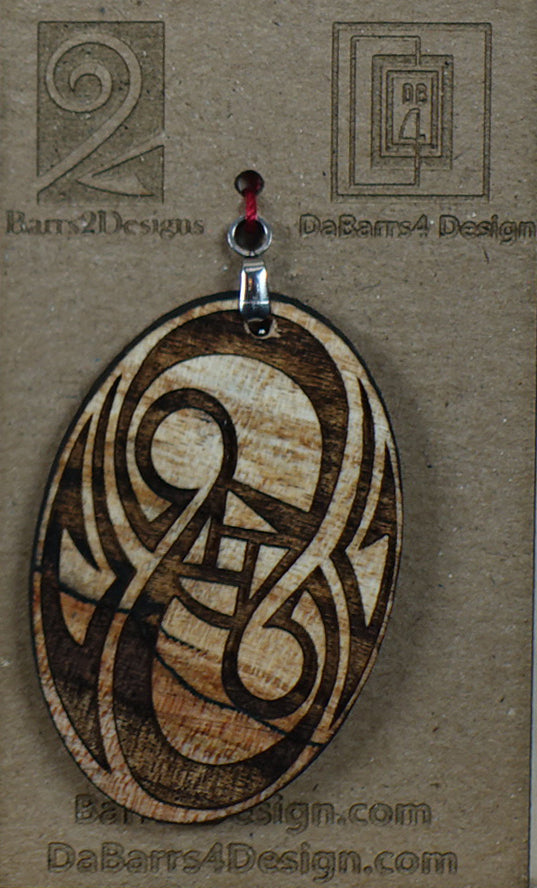 Wooden Pendant - 136-5