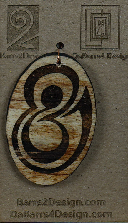 Wooden Pendant - 139-2