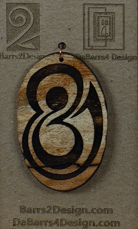 Wooden Pendant - 139