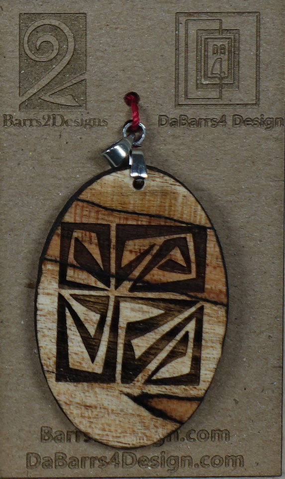 Wooden Pendant - 61-2