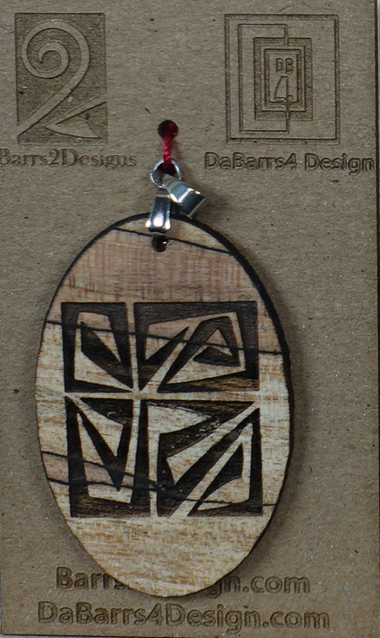 Wooden Pendant - 61