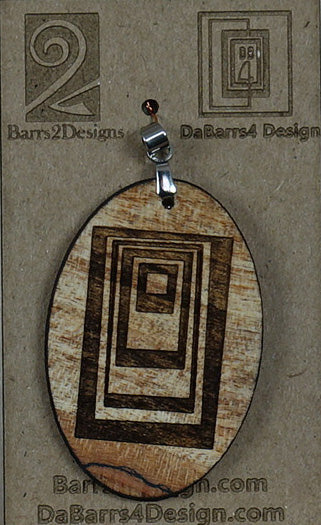Wooden Pendant - 73-2