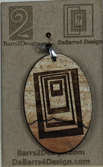 Wooden Pendant - 73-3
