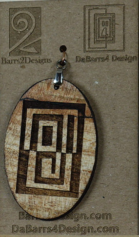 Wooden Pendant - 75-1