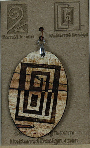 Wooden Pendant - 75-2