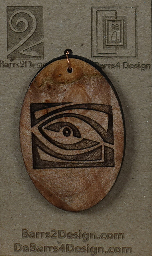 Wooden Pendant - 64