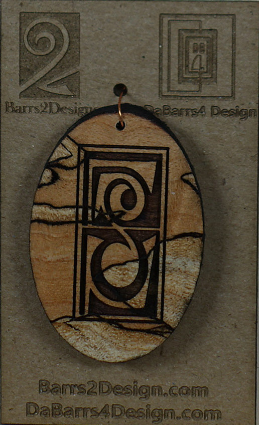 Wooden Pendant - 65-1