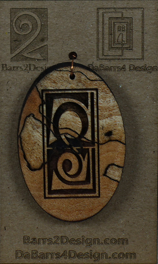 Wooden Pendant - 65-2