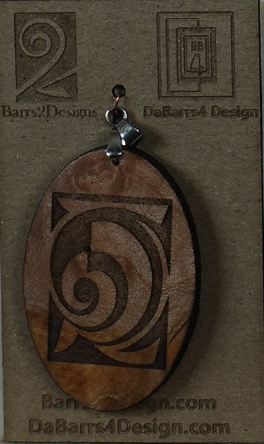 Wooden Pendant - 66
